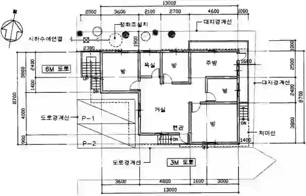 시흥동 856-3 배치도 이미지